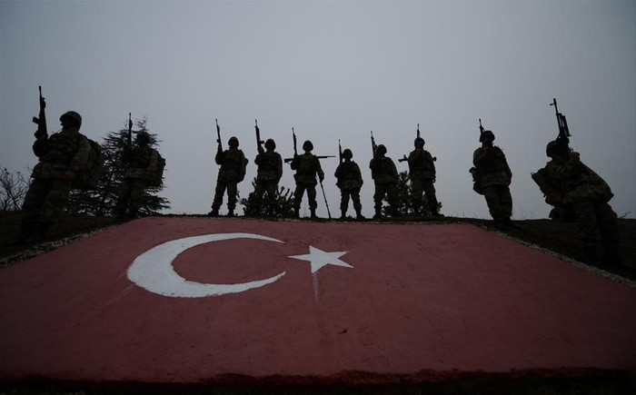 Binh sỹ của Lữ đoàn đặc nhiệm số 5 của Lục quân Thổ Nhĩ Kỳ